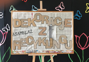 Dekoracje z recyklingu