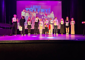 Uczestnicy "MAM TALENT"