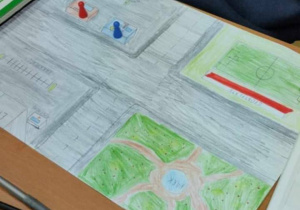 Plan miasta stworzony przez uczniów