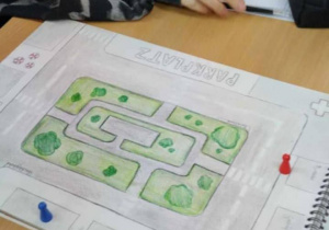 Plan miasta stworzony przez uczniów