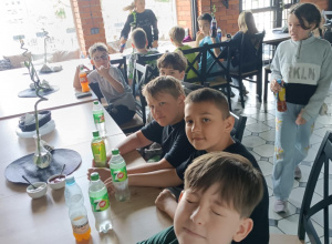Wyjście na pizzę kl. IV c