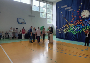 Wręczanie dyplomów "Przyjaciela Szkoły"