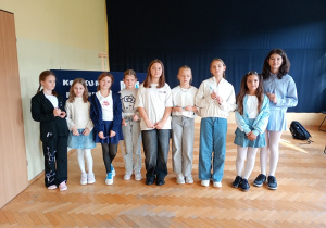 Uczniowie, którzy brali udział w konkursie