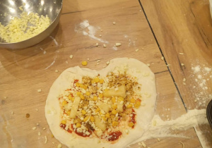 Pizza w kształcie serca